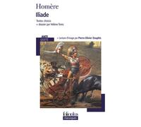Iliade Textes choisis - Homère - Gallimard - Poche - Récit
