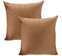 ILiemao Housse Coussin Noel 50x50 40x40 40x60 Couverture Oreiller 50x70 80x40 Maternelle Sieste Taie d'oreiller Velours Lot De 2 Noël Canapé Rectangle Throw Pillow Covers(Caramel,70x95 CM 28x37 in)