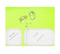 ILiemao Housse De Coussin 40x40 60x60 50x50 45x45 30x50 pour Banc Jardin Chaise Matelas Tatami Rechange sur Mesure Housses Coussins Intérieur Extérieur 5cm Hauteur 88% Impermeable(Vert Vif,135x35 cm)