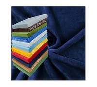 ILiemao Housse De Coussin Chaise Jardin Couverture Remplacement pour Cuisine Salon sur Mesure Banc Matelas Rechange Housses Coussins Exterieures 13cm Hauteur Peluche Velours Hiver(135x35 cm)