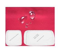 ILiemao Housse De Coussin D'assise Canapé Housses Coussins pour Salon Jardin Matelas Banc Ntérieur Et Extérieur Personnalisée avec Fermeture Éclair I5cm Hauteur 90% Impermeable(Rose,135x35 cm)