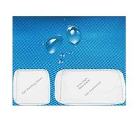 ILiemao Housse De Coussin Exterieur sur Mesure Protection Matelas Canapé Salon Jardin Banc Rechange Chien Housses Coussins Exterieures Intérieur Gros 5cm Hauteur 91% Impermeable(Bleu Ciel,135x35 cm)