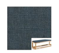 ILiemao Housse De Coussin pour Banc Jardin Rechange Dossier avec Fermeture Éclair Chaise Interieur Matelas Chien sur Mesure Housses Coussins Intérieur Cuisine Tatami Lin 3cm Hauteur(150x35 cm)