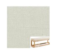 ILiemao Housse De Matelas sur Mesure Coussin Exterieur Protection Canapé Mobilier Jardin Salon Housses Coussins Banc D'assise pour Intérieur Extérieur Antidérapante Lin 12cm Hauteur(135x35 cm)