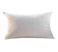 ILiemao Lot de 2 Housse Coussin 30x50 40x70 65x65 Housse de Coussin Rectangulaire Carré Taie d'oreiller Jaune Noir Blanc Taies d'oreiller Touffetée Couverture Oreiller(Advj22,Set of 2_40X70 CM)