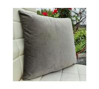 ILiemao Taie Oreiller 60x60 50 x 70 40x60 cm Velours Lot de 2 Taie d'oreiller 50x80 Housse de Coussin pour Oreiller Luxe Style pour Salon Canapé Chambre Modernes(Gray 2,60x80 cm 24x32 in 2pcs)