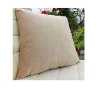 ILiemao Taie Oreiller 60x60 50 x 70 40x60 cm Velours Lot de 2 Taie d'oreiller 50x80 Housse de Coussin pour Oreiller Luxe Style pour Salon Canapé Chambre Modernes(Khaki 2,60x90 cm 24x35 in 2pcs)
