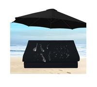 ILiemao Toile de Rechange pour Parasol de 200cm 270cm 300cm 6/8 Baleines, Auvent de Rechange pour Parasol D'extérieur, Polyester, Bâche de Remplacement pour Parasol(114,9.8ft 3.0M- 8 Ribs)