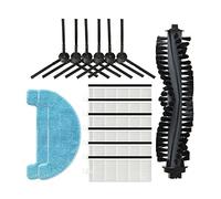ILife A40 A4S Polaris PVCR 0826 0726W Amibot Spirit Ice H2O Smart Robot Gutrend Style 220 Brosse latérale Principale Filtre Hepa Pièces de vadrouilles (Color : Set D)