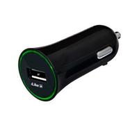 ILike Car ICC01 Chargeur compact pour voiture DC 12-24V avec une prise USB 1A noir