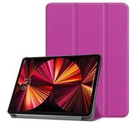 iLike Étui à trois volets en cuir écologique avec support pour Samsung Tab A9 8,7'' X110 Wi-Fi / X115 LTE Violet