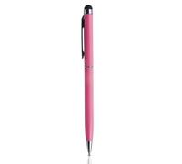 iLike PN1 stylo tactile capacitif universel 2 en 1 avec stylet (smartphone et tablette PC), rose