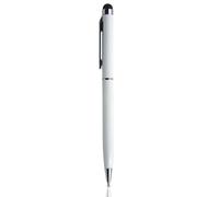 iLike PN1 Universal 2-in-1 stylo tactile capacitif avec stylet (smartphone et tablette PC), blanc