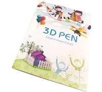 iLike S5 Livre de coloriage pour impression 3D avec stylo, 22 figurines