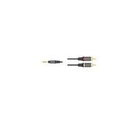 Iline RCA Adaptateur Sortie Stero Vers 2X Mono RCA Males