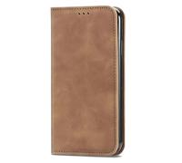 ILING Coque pour Cubot Max 5, Rétro Peau Portefeuille PU en Cuir Etui avec RFID Blocage/Fentes pour Cartes/Béquille, Très Mince Antichoc Flip Case Housse (Marron)