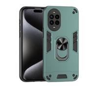 ILING Coque pour Huawei Nova 13 Pro, Antichoc Rigide PC Silicone TPU Bumper Étui de Militaire Protection, 360° Anneau Support Renforcée Armure Housse (Vert)