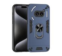 ILING Coque pour Nothing Phone (2a)/Nothing Phone (2a) Plus, Antichoc Rigide PC Silicone TPU Bumper Étui de Militaire Protection, 360° Anneau Support Renforcée Armure Housse (Bleu)