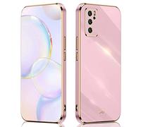 ILING Coque pour Oppo A16/Oppo A16s/Oppo A54s Case,Silicone Coloré,Protégez la Caméra,Étui Ultra-Fin Antichoc pour Femme (Mauve)