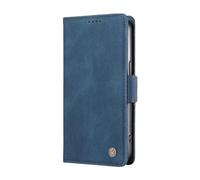 ILING Coque pour Realme GT 7 5G / Realme GT 7T 5G, Premium PU Étui Portefeuille en Cuir, avec RFID Blocage/Fentes pour Cartes/Béquille, Très Mince Antichoc Flip Case Housse (Bleu)