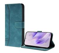 ILING Coque pour TCL 60 R 5G / TCL 60 5G, Flip Étui Portefeuille Magnétique Pliable en Cuir PU avec Housse de Protection avec Fente pour Carte [Blocage RFID] et Support, Vert