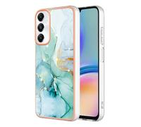 ILING Élégant Coque pour Samsung Galaxy A05s, Etui Antichoc PC Double Couche Antichoc Housse, Mignon Étui Brillant pour Femmes et Fillese (Vert)
