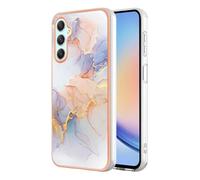 ILING Élégant Coque pour Samsung Galaxy A55 5G, Etui Antichoc PC Double Couche Antichoc Housse, Mignon Étui Brillant pour Femmes et Fillese (Papillon)