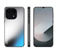 ILING Givrée Coque pour Xiaomi 15T 5G avec Protection de Caméra, Étui de Intégrale Soyeuse et Douce au Toucher, Fine Anti-Traces Antichoc de Doigts Housse, Gris