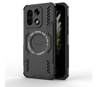 ILING Magnétique Coque pour OnePlus 15, Compatible avec MagSafe, Très Mince Militaire Armure Antichoc Rigide PC Housse Doux Silicone TPU Bumper Étui (Noir)