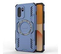 ILING Magnétique Coque pour OnePlus 15R, Compatible avec MagSafe, Très Mince Militaire Armure Antichoc Rigide PC Housse Doux Silicone TPU Bumper Étui (Bleu)