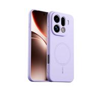 ILING Magnétique Coque pour Oppo Find X9 Pro 5G - Aimants Intégrés, Étui en Silicone Liquide Soyeuse et Douce au Toucher, Fine Anti-Traces Antichoc Housse, Violet
