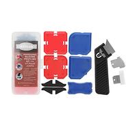 iLitLuk Lisseur de Joints en Silicone et en Acrylique, Ensemble d'outils de Calfeutrage avec 16 Formes Différentes, Grattoir Rasoir Nettoyage avec 1 Scie Coudée, Kit de Profilage en Silicone et Joints