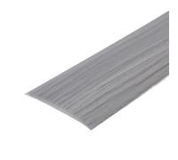 ILJXPOZB 1Pc 1M Protection De Bord Sol Auto-adhésive Bandes Transition Seuil Décoratives Sertissages For Moquette(Gray woodgrain,4cm)