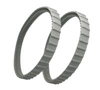 ILJXPOZB Lot De 2 Chenilles De Robot De Nettoyage De Piscine en Caoutchouc Gris, Pièce De Rechange 9983152-R2