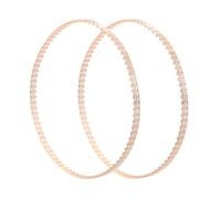 ILJXPOZB Lot De 2 Courroies D'entraînement for Robot Nettoyeur De Piscine A3302PK, Compatibles avec Les Pièces du Robot Nettoyeur De Piscine Aquabot 3302, 80 Dents