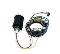 ILJXPOZB Mini moteur sans balais triphasé 150 W, AC 220 V 230, 100000 tr/min, ultra-rapide, turbine en alliage d'aluminium, ventilateur canalisé, for sèche-cheveux(Driver)