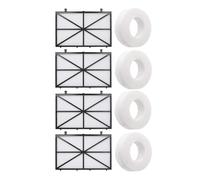 ILJXPOZB Robotic Pool Cleaner Filter Cartridge Compatible avec Le Filtre Fin du Robot De Piscine Dolphin M200 M400 M500 9991432-R4, Jeu De Roues De Piscine 6101611 for Swimming Pool