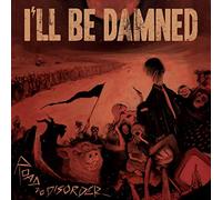 I'll Be Damned – Road to Disorder – Vinyle transparent marbré rouge/noir