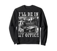 I'll Be in My Office Barbecue Grill Pit Master Fumoir Barbecue Sweatshirt