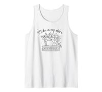 I'll Be in My Office Couturière de Couture Débardeur