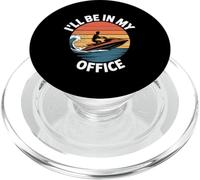 Ill Be in My Office Funny Jet Ski Sarcastique PopSockets PopGrip pour MagSafe