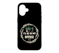 I'll be in My Office Garden Plants Lover Funny Garden Coque pour iPhone 16