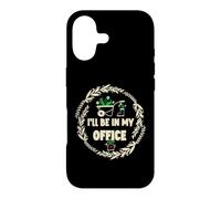 I'll be in My Office Garden Plants Lover Funny Garden Coque pour iPhone 17