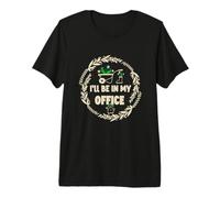 I'll be in My Office Garden Plants Lover Funny Garden T-Shirt Haut de Gamme