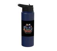 I'll Be In My Office Jardinier Jardinier Maison Jardinage Stainless Steel Insulated Water Bottle