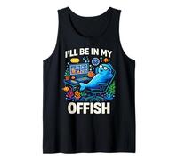 I'll Be in My Offish Funny Work from Home Fish Débardeur