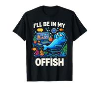 I'll Be in My Offish Funny Work from Home Fish T-Shirt