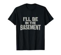 I'll Be in The Basement Amusant Fête des Pères Classique Vieilli T-Shirt