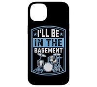 I'll Be in The Basement Drummer Drummer Coque pour iPhone 14 Plus