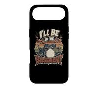 I'll Be in The Basement Drumming Funny for Men Rock Drummer Coque pour iPhone Air